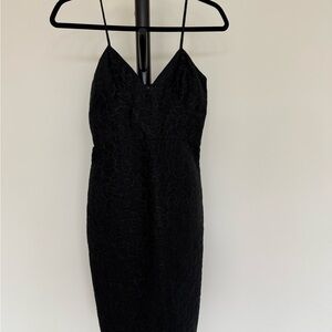 J. Crew Black Strapless Dress
